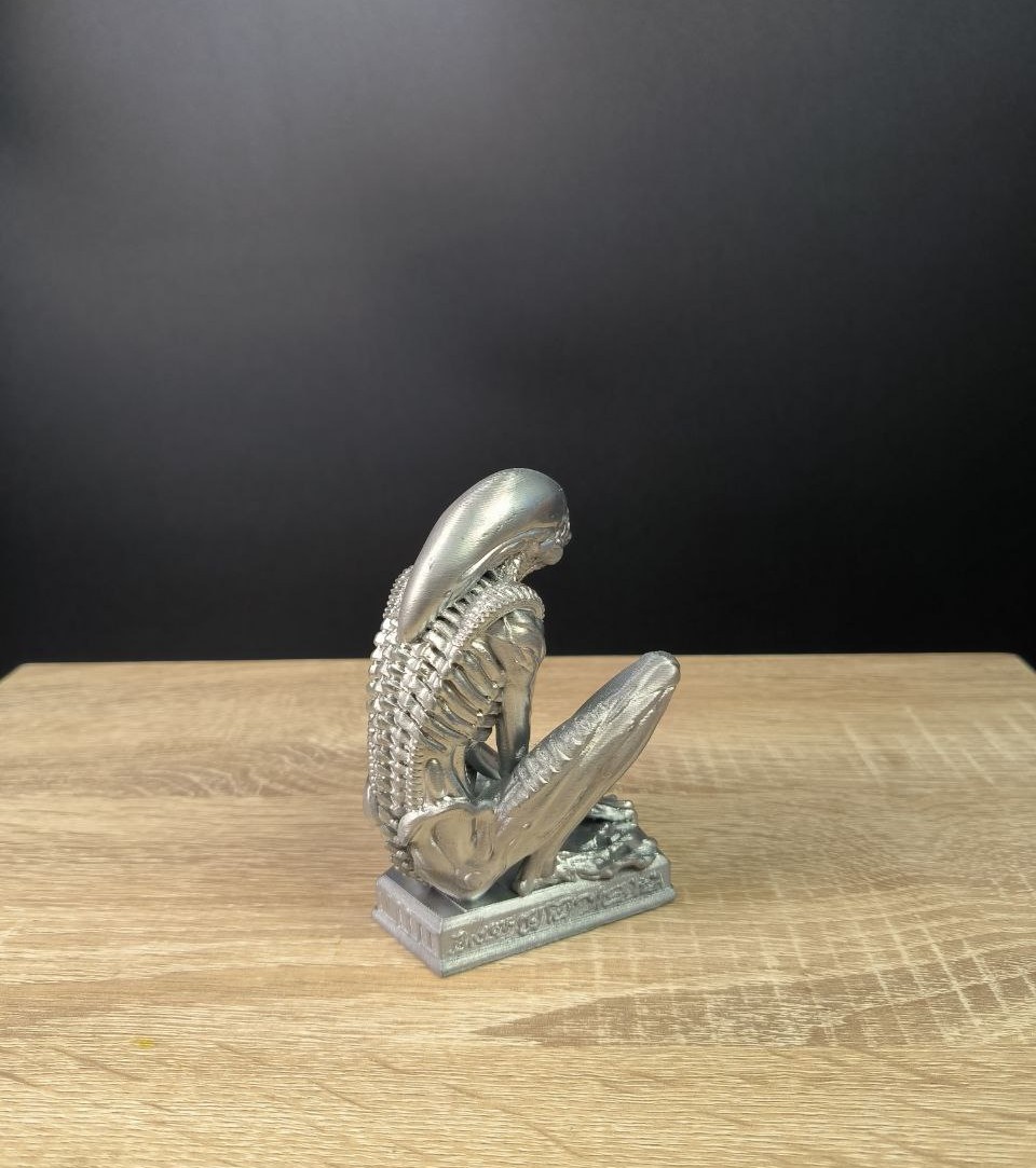 3D-фігурка Чужого (Xenomorph) з фільму ALIEN "ЧУЖИЙ" | DIZZY 3D - Зображення 2