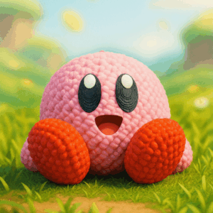 KIRBY з однойменної серії ігор NINTENDO | DIZZY 3D