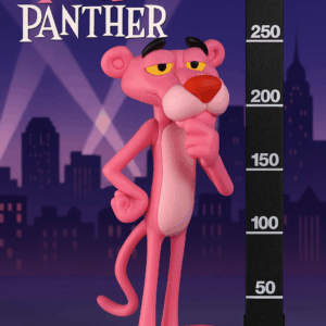 Рожева Пантера фігурка 28 см – стильний декор і подарунок для фанатів мультфільмів | DIZZY 3D