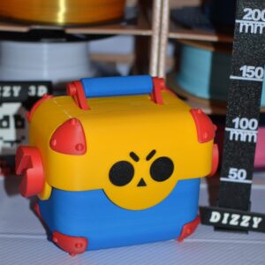 🔥 Мега Ящик Brawl Stars — 3D-фігурка для фанатів гри BRAWL STARS