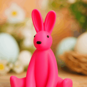 Фігурка “Великодній заєць” — яскравий 3D-друкований сувенір для святкового настрою 🐰 | Dizzy3D
