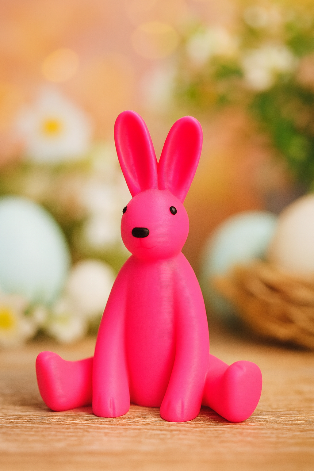 Фігурка “Великодній заєць” — яскравий 3D-друкований сувенір для святкового настрою 🐰 | Dizzy3D