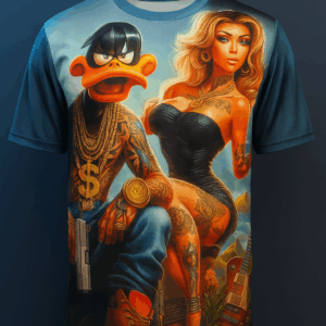 3D футболка «Urban Art Gangster Style»