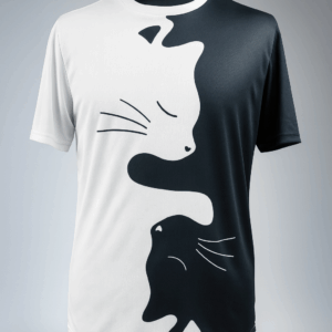 Футболка Yin-Yang Cats — баланс стилю та комфорту 🐾