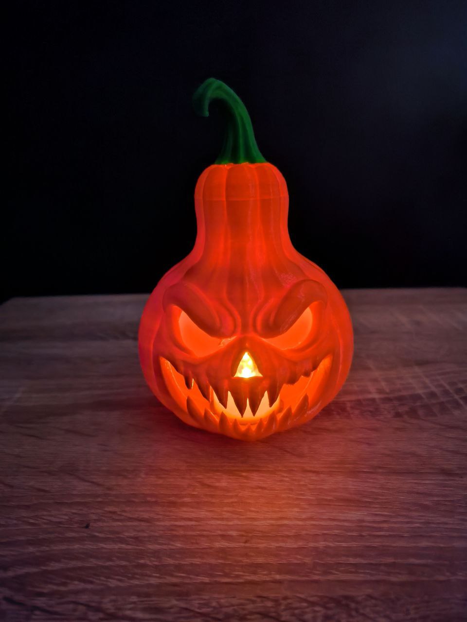 Світильник “Пекельний Гарбуз” — 3D-друкований декор для Хелловіну | Dizzy3D - Зображення 2