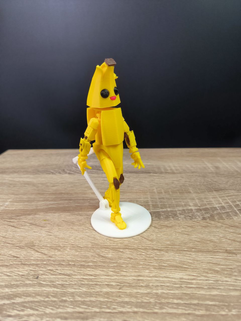 Фігурка Банан “Peely” з Fortnite — флексі Dummy13 із 3D-друку | Dizzy3D - Зображення 2