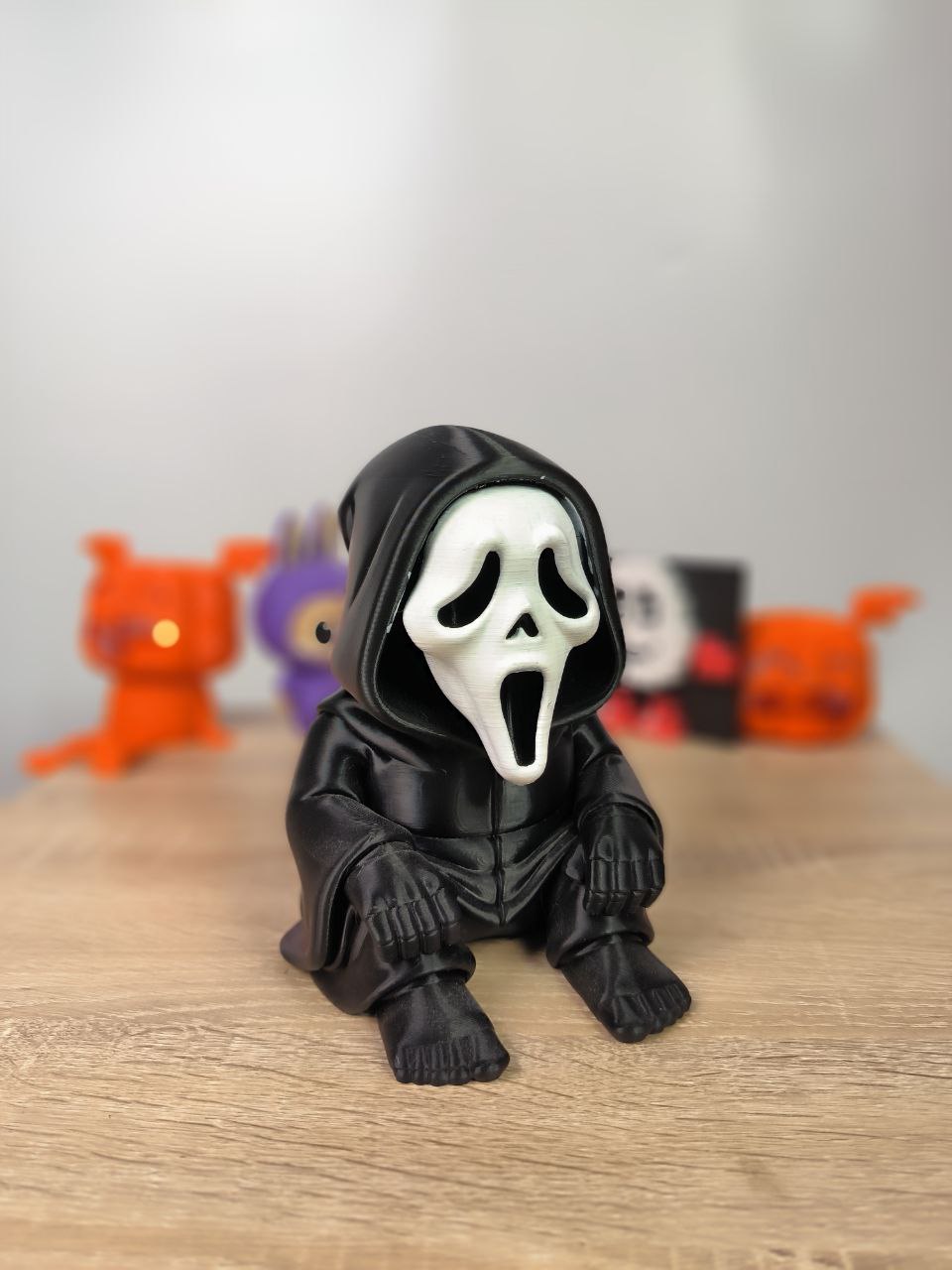 Фігурка Ghostface з фільму “Крик” — 3D-друкований сувенір і декор до Геловіну | Dizzy3D - Зображення 2