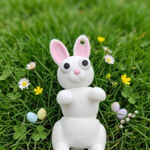 Брелок "Білий Зайчик"