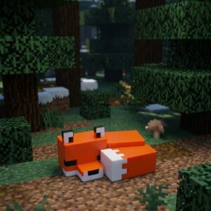 Брелок Minecraft Лис