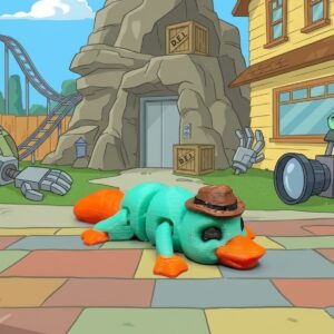 Брелок "Агент Перрі" із «Фінеса і Ферба»